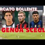 Il GENOA fa spesa - MERCATO bollente - MIRETTI POBEGA CORREA SWEDBERG l'ora delle scelte