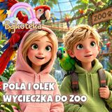 Pola Olek Wycieczka do ZOO 🦁🐯🐵🦒 Bajka Audiobook Dla Dzieci do Słuchania