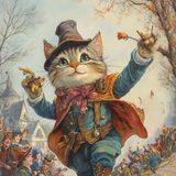 40 - Puss in Boots, Jr , in New Mother Goose Land by David Cory