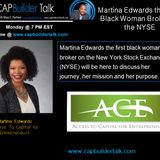 Martina Edwards the First Black Woman Broker on the NYSE