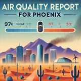 Phoenix, AZ Experiences Moderate Air Quality with Potential Fluctuations