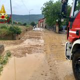 Diversi interventi dei vigili del fuoco per il maltempo nel Vicentino