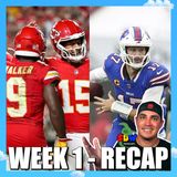 NFL Week 1 Recap (& Week 2 Predictions)