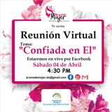 Ministerio Aroma de mujer, reunion virtual