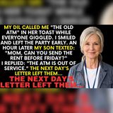 My DIL Mocked My Old ATM Toast — So I Left Before Dessert | Family Drama