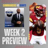 Previewing the Commanders vs. Giants on the Lake Lewis Jr. Show