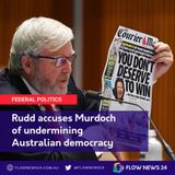 Wayne talks about Kevin Rudd (@MrKRudd) testimony on the Murdoch media