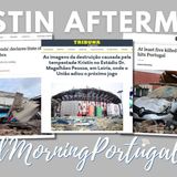 Kristin Aftermath on Good Morning Portugal! #kristin #portugal #weather #aftermath #leiria #chaos