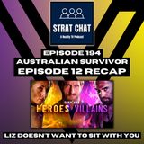 Episode 194: #SurvivorAU - LIZ DOESN'T WANT TO SIT WITH YOU || Survivor AU - Episode 12 Recap