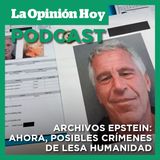 Expertos de la ONU consideran crímenes de Epstein como de "lesa humanidad".