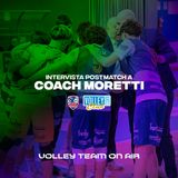 Coach Moretti commenta il primo posto in regular season