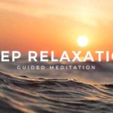 Guided Sleep Meditation for Adults _ DEEP RELAXATION _ GRATITUDE (with sound of Ocean Waves