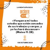 La montaña rusa | Devocional de Jóvenes | 1 de octubre 2024