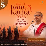 Leicester | DAY-5 l ShriRamKatha -190 | 12/08/2026 || ‪@ShyambhaiYThakar