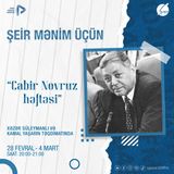 "Cabir Novruz Həftəsi" I Şeir Mənim Üçün #27