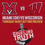 College Football Betting Preview: Miami (OH) vs Wisconsin (Thursday Night)