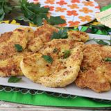 Cotolette di cavolfiore al forno o friggitrice ad aria