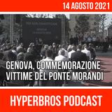 Genova, commemorazione vittime del Ponte Morandi