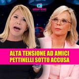 Alta tensione ad Amici: Pettinelli sotto accusa, Maria interviene, gelo totale in studio
