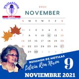 Resumen de Noticias Noviembre 9, 2021 | La Noticia con Leticia