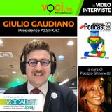 GIULIO GAUDIANO su VOCI.fm (Anteprima SETTIMANA DEL PODCAST 2026) - clicca PLAY e ascolta l'intervista