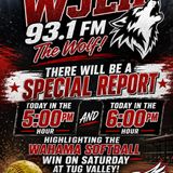 WJEH: Special Report on Wahama Softball Win On Saturday