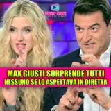 Max Giusti sorprende tutti: l’omaggio a Bonolis e Scotti emoziona Caduta Libera