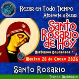  🔴 Rosario de hoy Martes 20 de Enero 2026 🌹 MISTERIOS DOLOROSOS.
