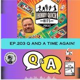 Q & A Time again! Hobby Quick Hits E203