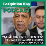 Adriano Espaillat visitó a la familia deportada con una hija con un tumor cerebral.