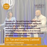New Podcast!!! Providing Solutions - ShearShare #1 Salon and Barbershop Booth Rental App with Founders Dr. Tye and Courtney Caldwell
