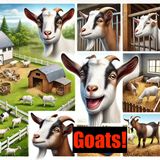 Goats!  Masters of Mischief and Milk: A Guide to Raising Your Backyard Buddies