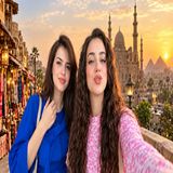 🇪🇬❤️ لانا ولين في جولة ممتعة في شوارع مصر! 🥰✨