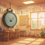 El pequeño reloj del aula | Cuentos de Alegría