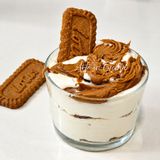 Tiramisù biscoff al cucchiaio: dolce Lotus monoporzione
