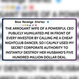 The CEO's Wife Mocked Me… Her Family Lost $500M | Workplace Revenge Story