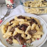Pasta con funghi misti