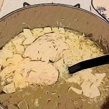 32 Chicken with Broth and Potatoes