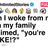 When I woke from my coma my family exclaimed_ _you_re AWAKE