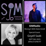 Mixing It With Nicki Kris - singer, songwriter, and music producer - Goyell Saab