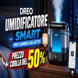 Dreo umidificatore smart_ il prezzo crolla del 50_ su Amazon.