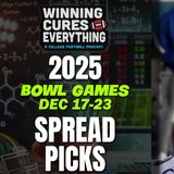 College Football Bowl Games Dec 17-23 Spread Picks & Predictions Part 2 | 9 games!