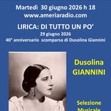 Lirica di tutto un po' - Dusolina Giannini