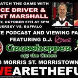Grasshopper off the Green: Come Watch the Game with Bruce Driver and Grant Marshall (10/5)