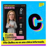Vito Quiles no es una chica informada, con Clara Cervera