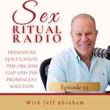 053. Premature Ejaculation, the Orgasm Gap and the Promescent Solution with Jeff Abraham of Promescent