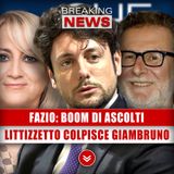 Boom Di Ascolti Per Fazio e Littizzetto: La Lettera Per Andrea Giambruno!