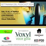 Voxyl Voce Gola alla "SETTIMANA DEL PODCAST 2024"