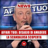 Affari Tuoi, Disagio Di Amadeus: La Scandalosa Scoperta!
