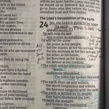 The Lord’s DEVASTATION of the Earth! ( Sept 2026)